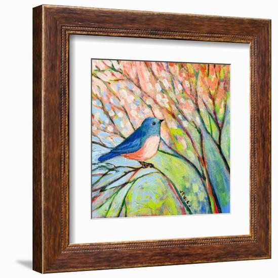 Bluebird-Jennifer Lommers-Framed Art Print