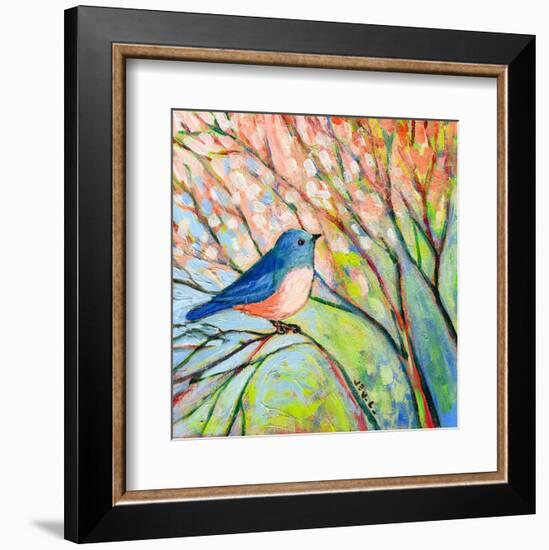 Bluebird-Jennifer Lommers-Framed Art Print