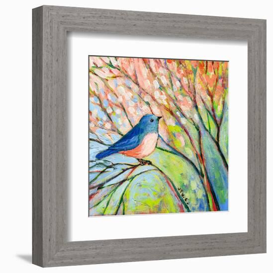 Bluebird-Jennifer Lommers-Framed Art Print