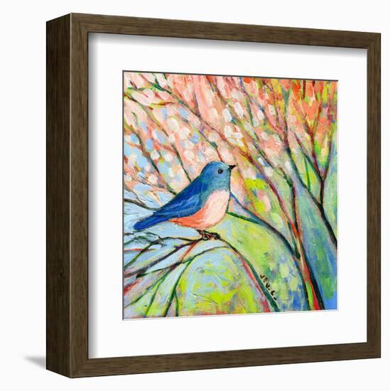 Bluebird-Jennifer Lommers-Framed Art Print