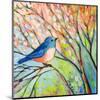 Bluebird-Jennifer Lommers-Mounted Art Print