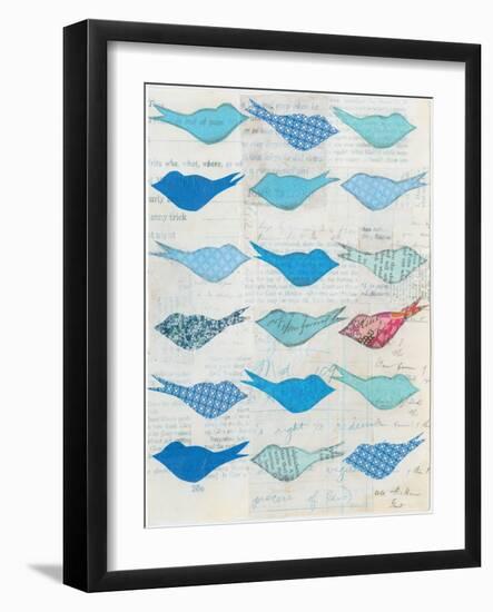 Bluebirds-Courtney Prahl-Framed Art Print