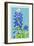 Bluebonnet-Lantern Press-Framed Art Print