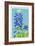 Bluebonnet-Lantern Press-Framed Art Print