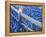 Bluebonnets Along Fenceline-Terry Eggers-Framed Premier Image Canvas