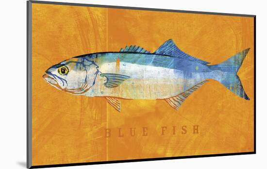 Bluefish-John W^ Golden-Mounted Art Print