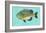 Bluegill-John Golden-Framed Art Print