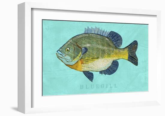 Bluegill-John Golden-Framed Art Print