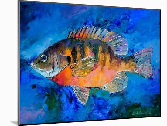 Bluegill-Richard Wallich-Mounted Art Print