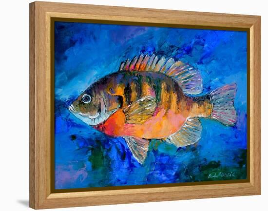 Bluegill-Richard Wallich-Framed Stretched Canvas