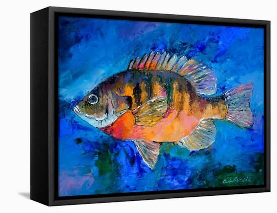 Bluegill-Richard Wallich-Framed Stretched Canvas