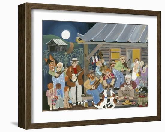 Bluegrass Buddies-Carol Salas-Framed Giclee Print