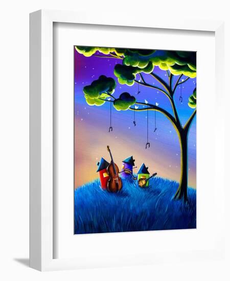 Bluegrass Nights-Cindy Thornton-Framed Art Print