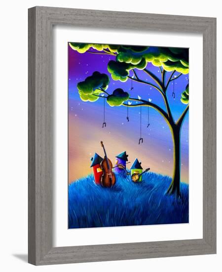 Bluegrass Nights-Cindy Thornton-Framed Art Print