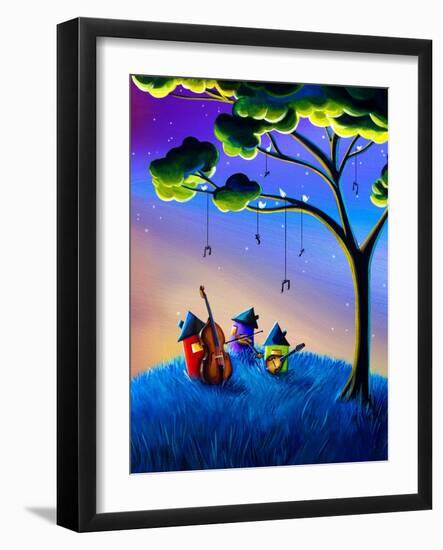 Bluegrass Nights-Cindy Thornton-Framed Art Print