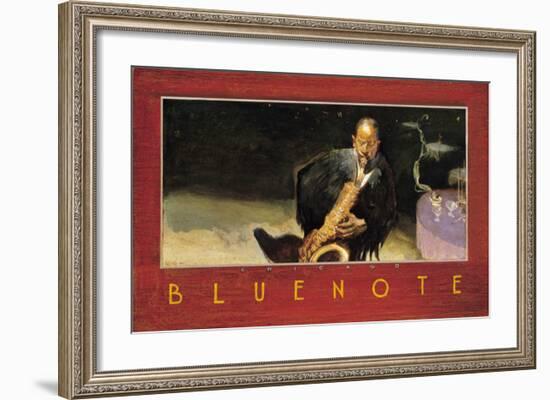 Bluenote, Chicago-Thomas LaDuke-Framed Art Print