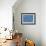 Blueprint Basset Hound-Ethan Harper-Framed Art Print displayed on a wall