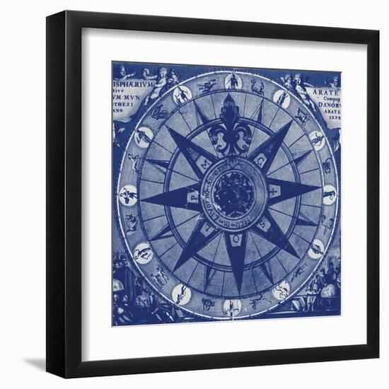 Blueprint Celestial I-Giampaolo Pasi-Framed Art Print