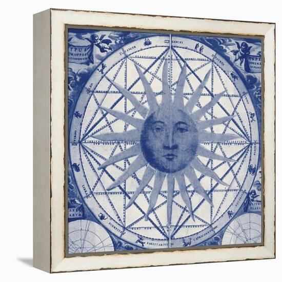 Blueprint Celestial III-Giampaolo Pasi-Framed Stretched Canvas