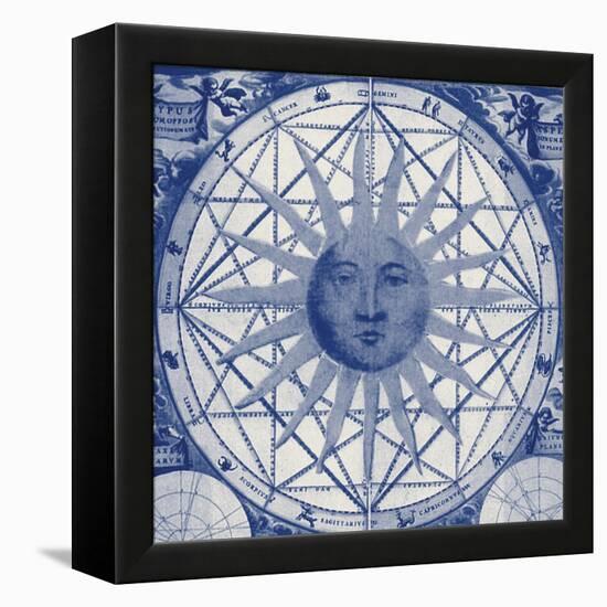 Blueprint Celestial III-Giampaolo Pasi-Framed Stretched Canvas