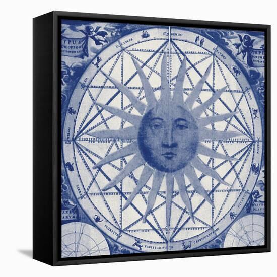 Blueprint Celestial III-Giampaolo Pasi-Framed Stretched Canvas