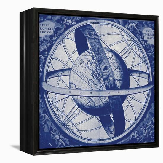 Blueprint Celestial  IV-Giampaolo Pasi-Framed Stretched Canvas