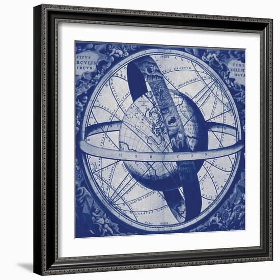 Blueprint Celestial  IV-Giampaolo Pasi-Framed Art Print