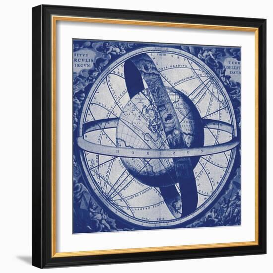 Blueprint Celestial  IV-Giampaolo Pasi-Framed Art Print