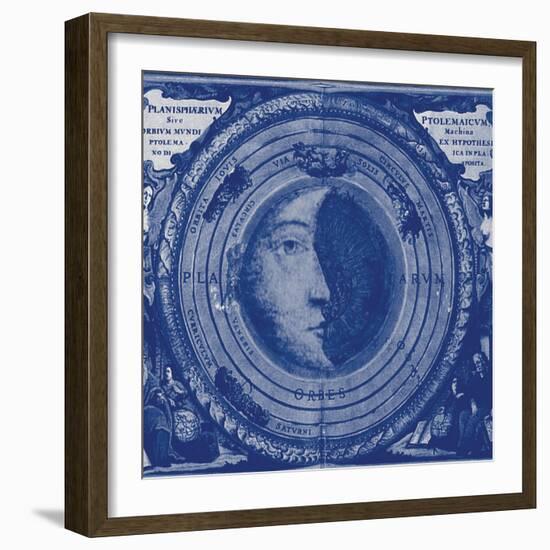 Blueprint Celestial VII-Giampaolo Pasi-Framed Premium Giclee Print