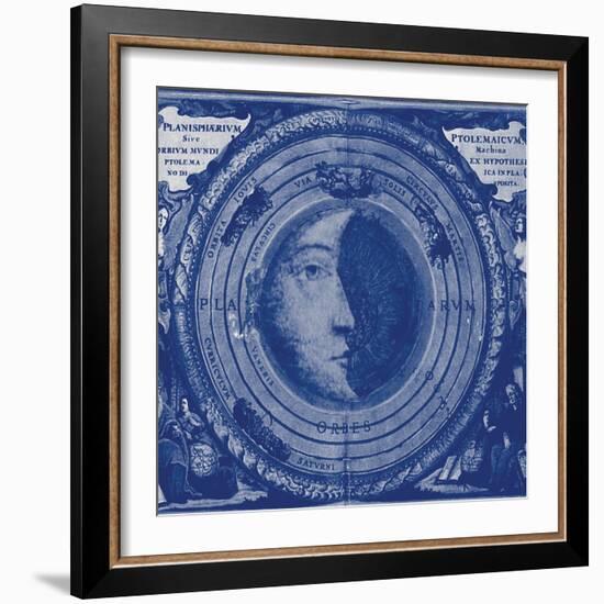Blueprint Celestial VII-Giampaolo Pasi-Framed Premium Giclee Print