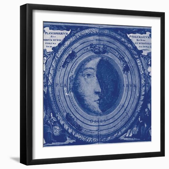 Blueprint Celestial VII-Giampaolo Pasi-Framed Premium Giclee Print