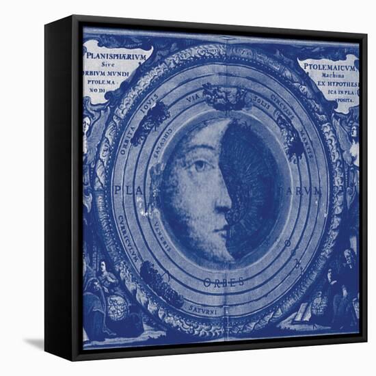 Blueprint Celestial VII-Giampaolo Pasi-Framed Stretched Canvas