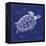 Blueprint Sea Turtle-Piper Ballantyne-Framed Stretched Canvas