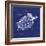 Blueprint Sea Turtle-Piper Ballantyne-Framed Premium Giclee Print