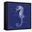 Blueprint Seahorse-Piper Ballantyne-Framed Stretched Canvas