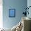 Blueprint-null-Framed Premier Image Canvas displayed on a wall