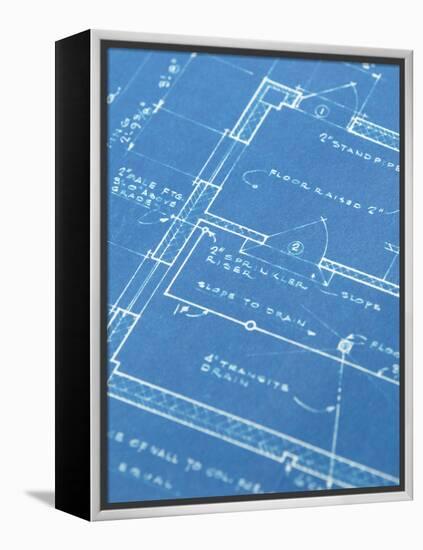 Blueprint-null-Framed Premier Image Canvas