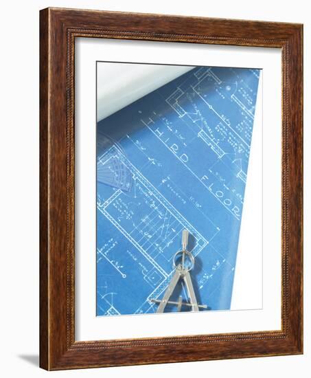 Blueprint-null-Framed Photographic Print