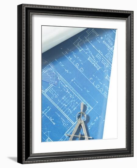 Blueprint-null-Framed Photographic Print