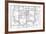 Blueprint-haveseen-Framed Art Print