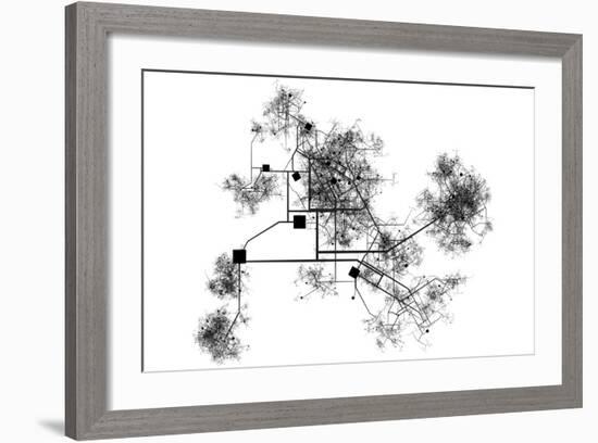 Blueprints-kentoh-Framed Art Print