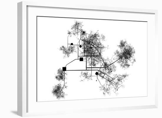 Blueprints-kentoh-Framed Art Print