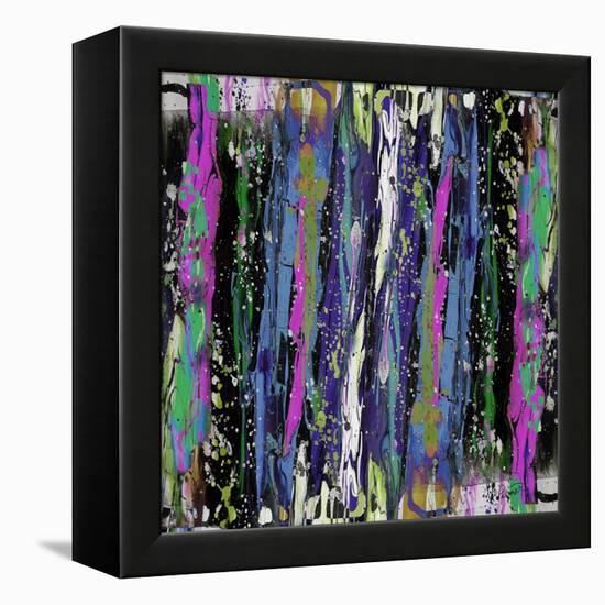 Blues And Purples-Ruth Palmer-Framed Stretched Canvas