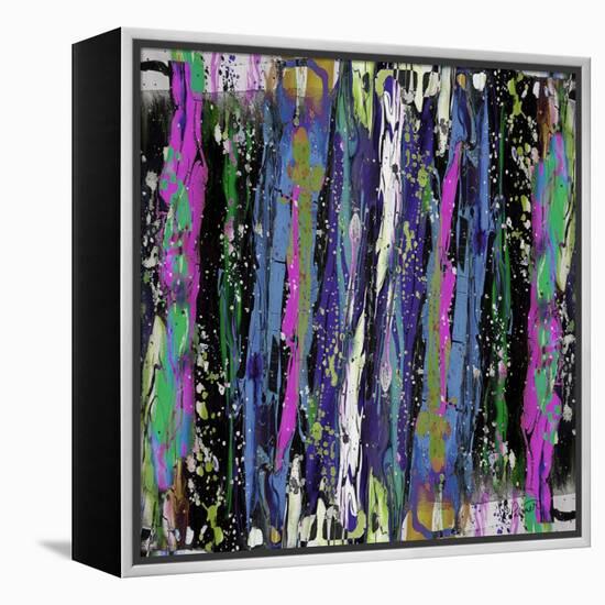 Blues And Purples-Ruth Palmer-Framed Stretched Canvas