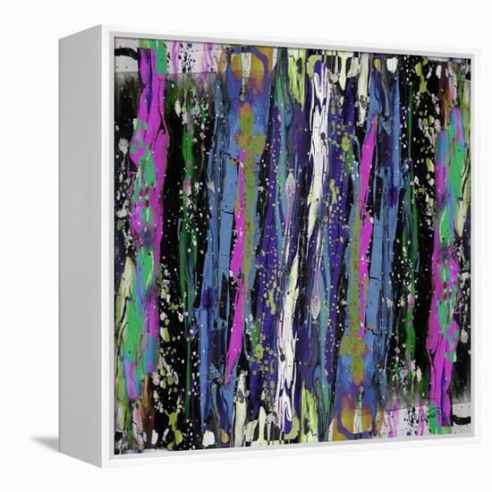 Blues And Purples-Ruth Palmer-Framed Stretched Canvas