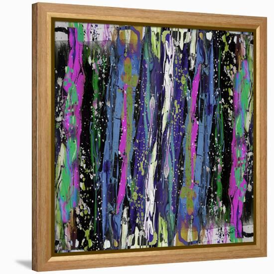 Blues And Purples-Ruth Palmer-Framed Stretched Canvas