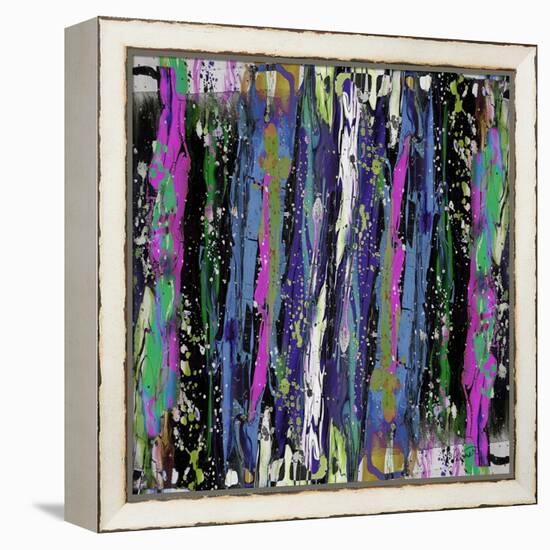 Blues And Purples-Ruth Palmer-Framed Stretched Canvas