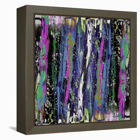 Blues And Purples-Ruth Palmer-Framed Stretched Canvas