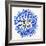 Blues-CremeDeLaCreme-artprint-Cat Coquillette-Framed Giclee Print