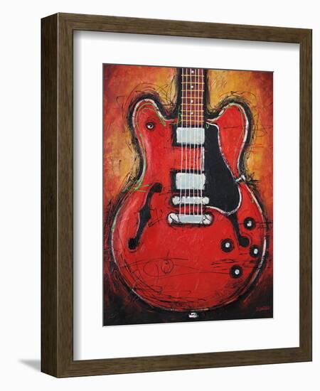 Blues King-Bruce Langton-Framed Art Print